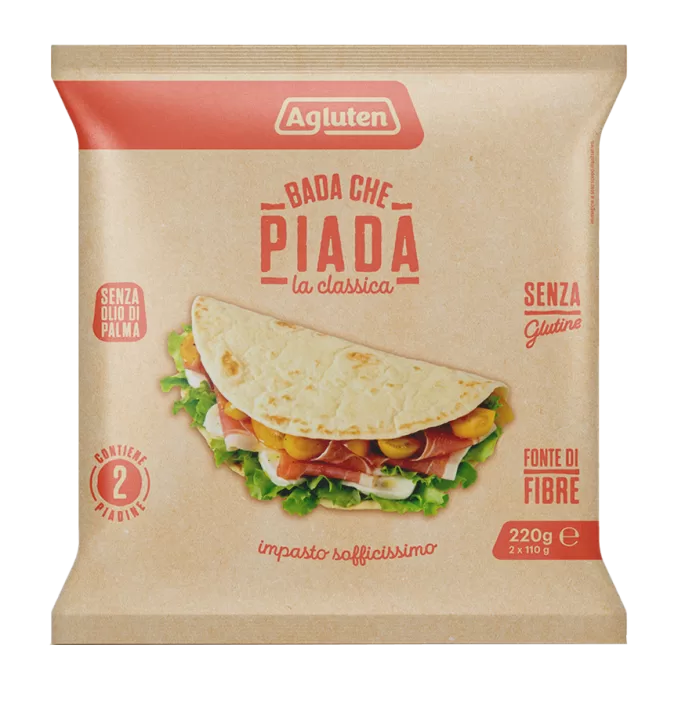 AGLUTEN BADA PIADINA CLASSICA 220G