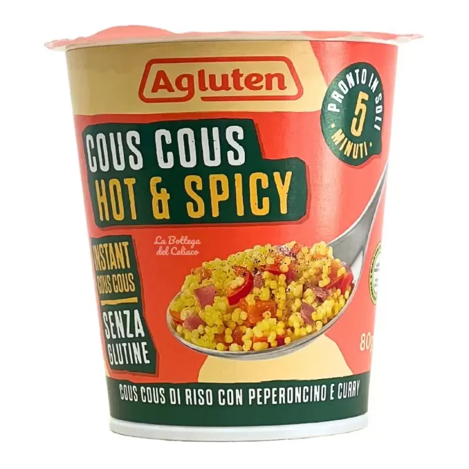 AGLUTEN COUS COUS HOT&SPICY 80G