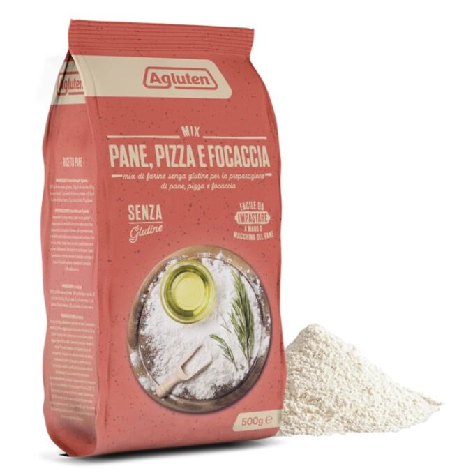 AGLUTEN FARINA MIX PANE/PIZZA/FOCACCIA 500G