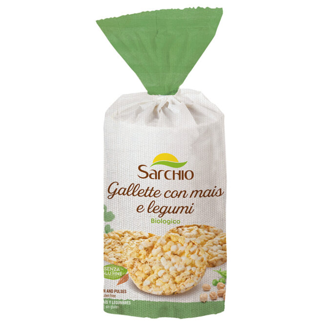 SARCHIO GALLETTE MAIS E LEGUMI