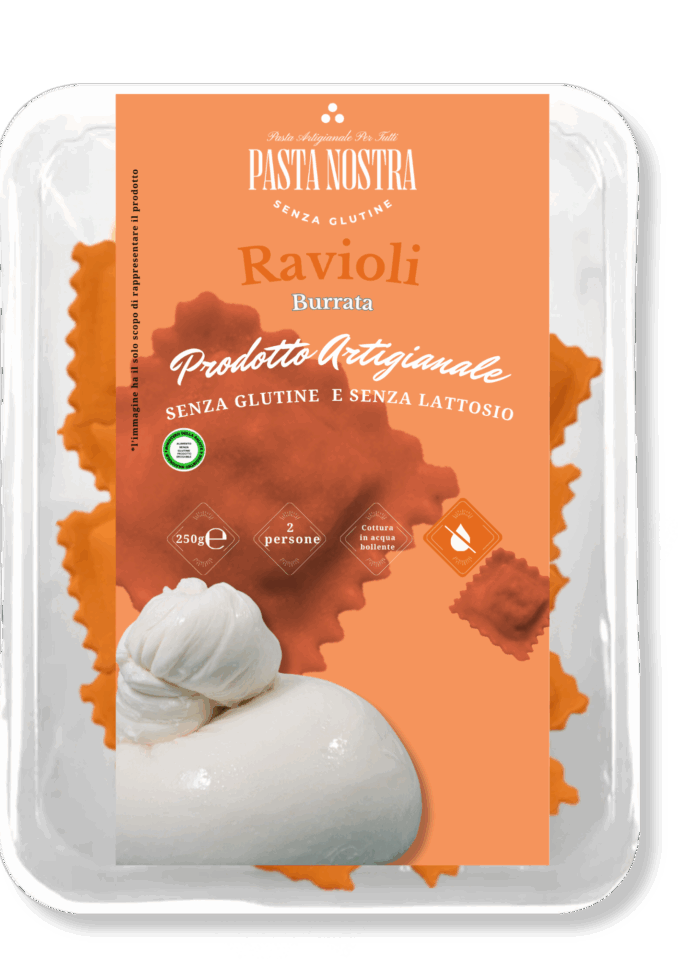 PASTA NOSTRA RAVIOLI BURRATA 250G