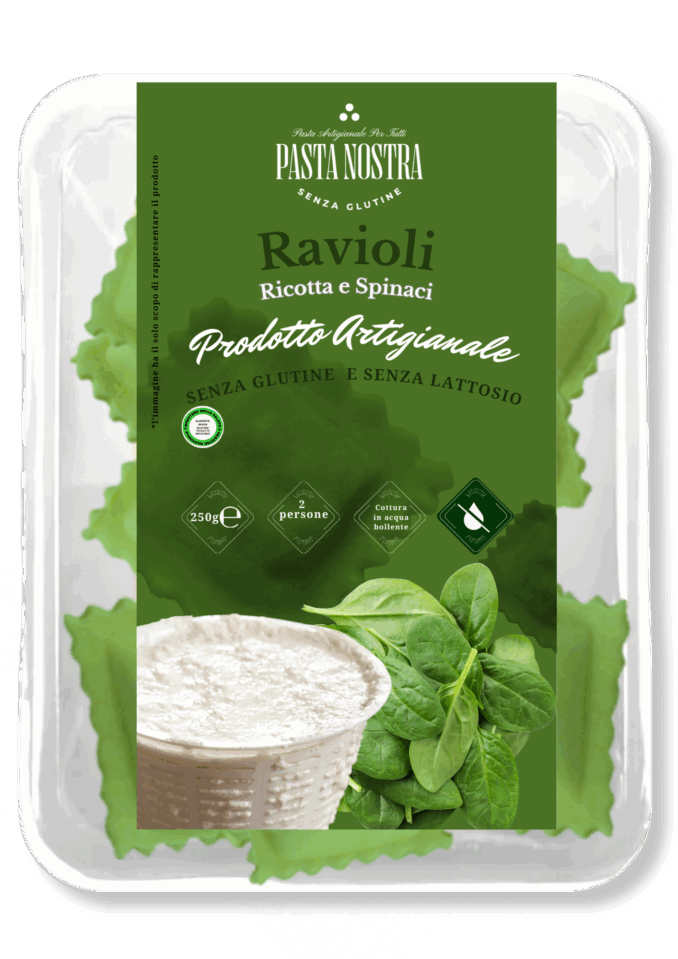 PASTA NOSTRA RAV RICOTTA SPINACI 250G