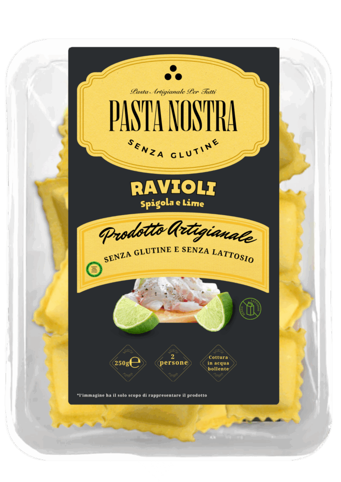 PASTA NOSTRA RAVIOLI SPIGOLA E LIME 250G